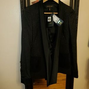 ESCADA Baron tuxedo style blazer with Swarovski